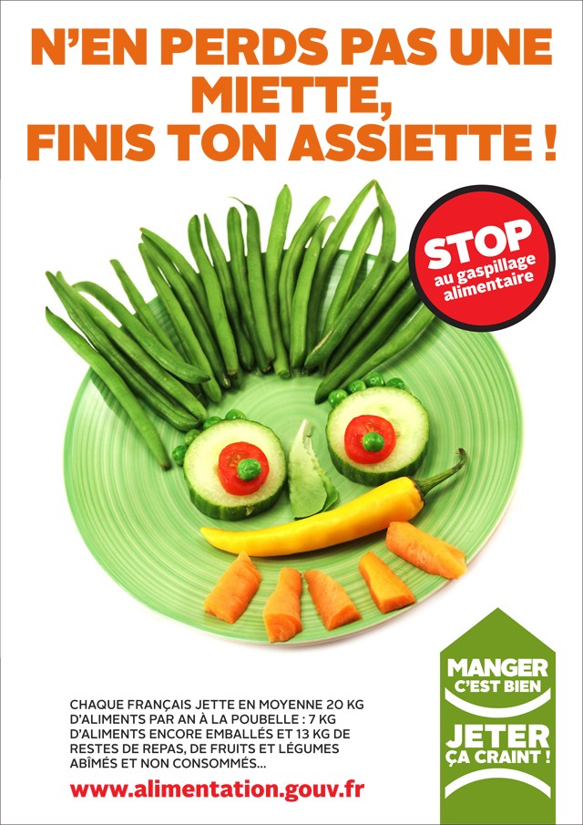 Resultado de imagen de le+gaspillage alimentaire